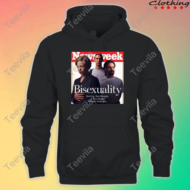Newsweek Bisexuality Not Gay Not Straight A New Sexual Identity Emerges T-Shirt, Hoodie, Tank Top, Sweater And Long Sleeve T-Shirt